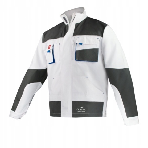 CLASSIC MAXIMUS WHITE KURTKA ROBOCZA r.44