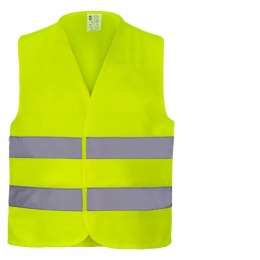 KAMIZELKA OSTRZEGAWCZA VEST2 YELLOW / S