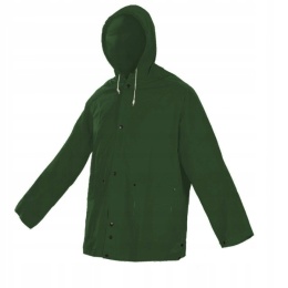 KPD GREEN KURTKA PVC PRZECIWDESZCZOWA ZIELONA r.XXXL
