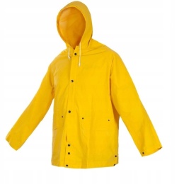 KPD YELLOW KURTKA PRZECIWDESZCZOWA PVC r.XL