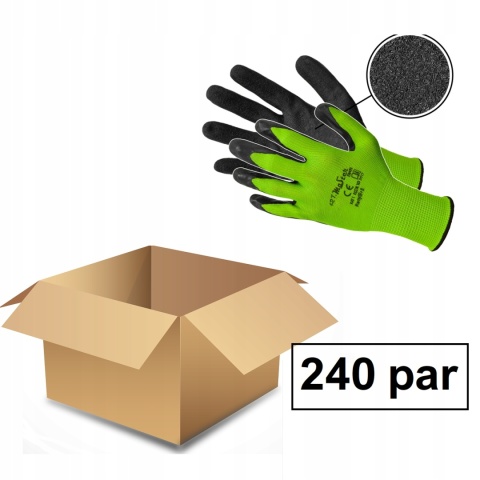 RĘKAWICE ROBOCZE RWNYL B+S KARTON 240 PAR r.8