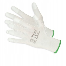 Rękawice ochronne poliuretan RNYPU FIN 12 par r.10