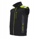 BEZRĘKAWNIK SOFTSHELL ODBLASKOWY MOCNY Kamizelka ocieplana BZR SOFTS r.XL