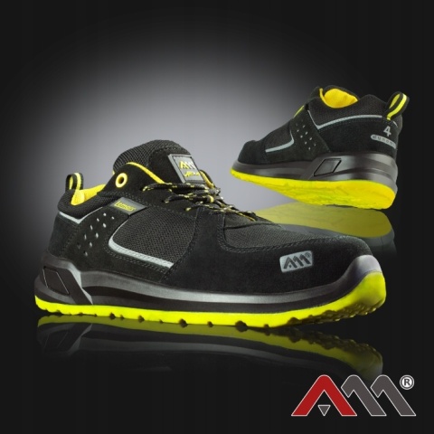 BUTY ROBOCZE Półbuty Ochronne z PODNOSKIEM LEMARS BPZ S1 r.45