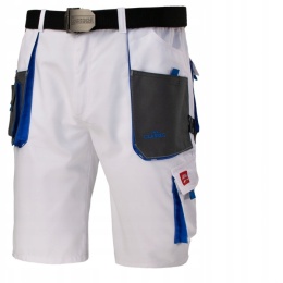 CLASSIC WHITE SHORT SPODNIE ROBOCZE KRÓTKIE BIAŁE r.58