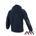 POLAR BLUZA POLAROWA ROBOCZA GRANATOWA OCIEPLANA ODPINANY KAPTUR NEXO r.XL