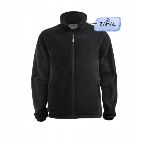 Polar MĘSKI ROBOCZY CIEPŁY CZARNY Bluza Polarowa UNISEX ZEN BLACK r.XL