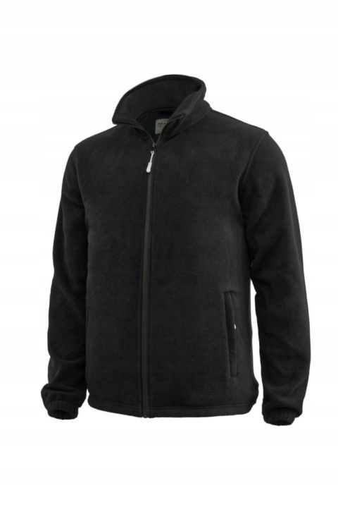 Polar MĘSKI ROBOCZY CIEPŁY CZARNY Bluza Polarowa UNISEX ZEN BLACK r.XXL