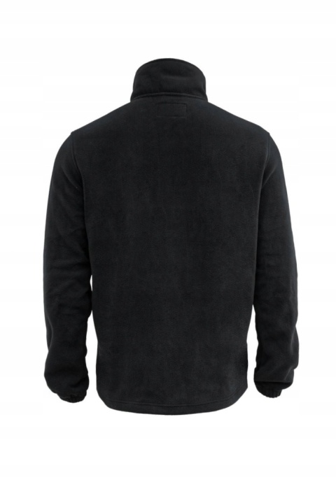 Polar MĘSKI ROBOCZY CIEPŁY CZARNY Bluza Polarowa UNISEX ZEN BLACK r.L