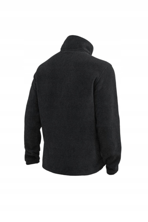 Polar MĘSKI ROBOCZY CIEPŁY CZARNY Bluza Polarowa UNISEX ZEN BLACK r.L