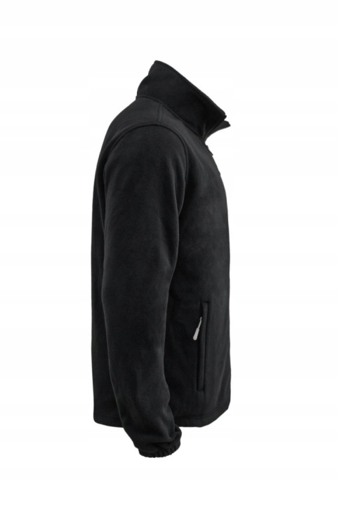 Polar MĘSKI ROBOCZY CIEPŁY CZARNY Bluza Polarowa UNISEX ZEN BLACK r.M