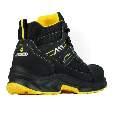 TRZEWIKI ROBOCZE PREMIUM BLACK-POINT BT WODOODPORNE ANTYPRZEBICIOWE Z PODNOSKIEM r.42