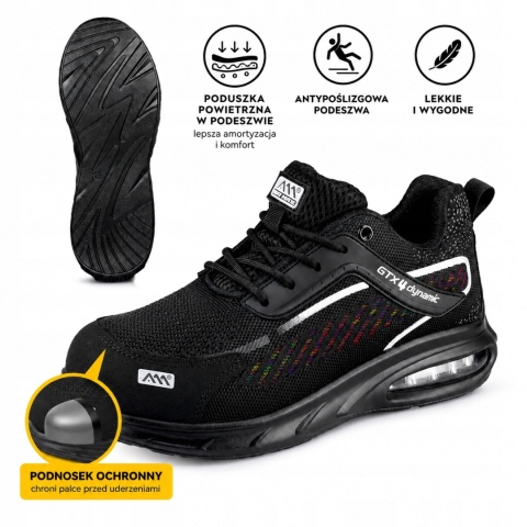 BUTY ROBOCZE Z PODNOSKIEM GTX4DYNAMIC S1 r.45