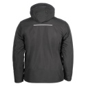 Kurtka Softshell Męska Czarna ART.MAS Odpinany Kaptur PRESTA r.M