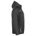 Kurtka Softshell Męska Czarna ART.MAS Odpinany Kaptur PRESTA r.S