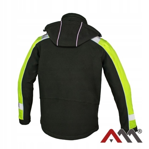 Kurtka Softshell Męski Odblaskowy ART.MAS CLASSWORK YELLOW r.3XL