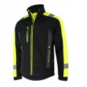 Kurtka Softshell Męski Odblaskowy ART.MAS CLASSWORK YELLOW r.3XL