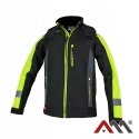 Kurtka Softshell Męski Odblaskowy ART.MAS CLASSWORK YELLOW r.3XL
