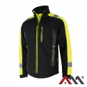 Kurtka Softshell Męski Odblaskowy ART.MAS CLASSWORK YELLOW r.M